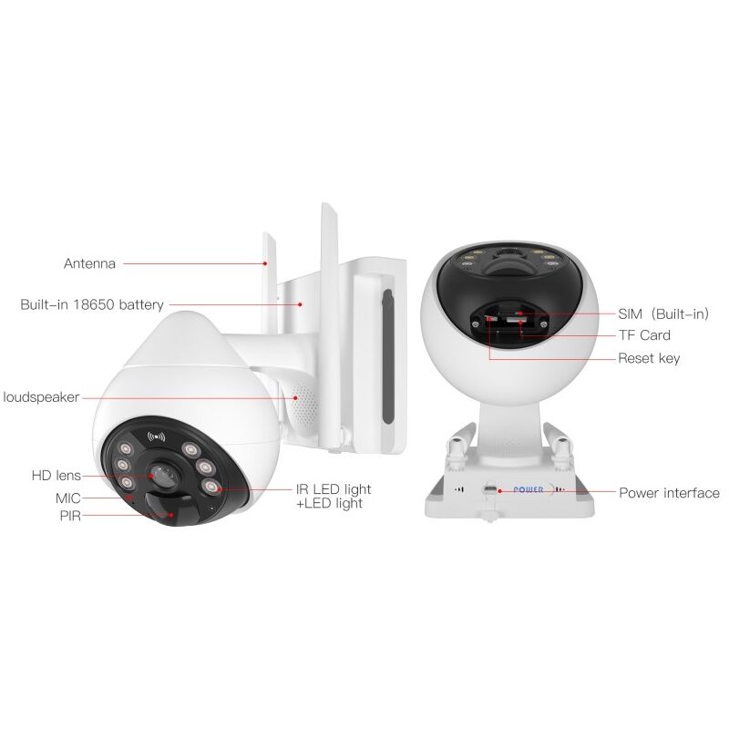 Telecamera 2mp turret network camera tp-link - Armadi Rack