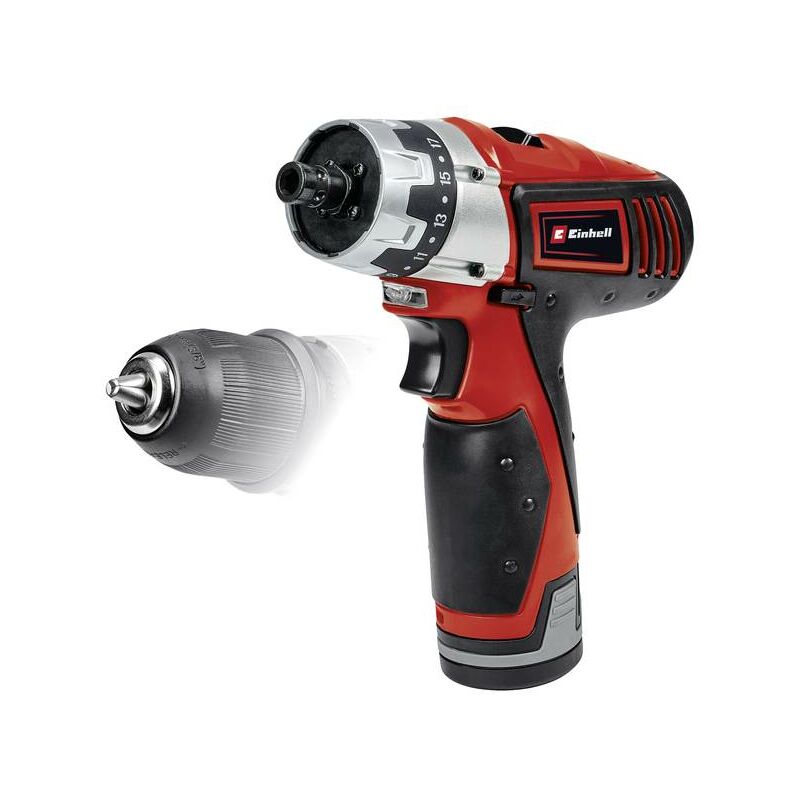 Trapano Avvitatore Einhell TH-CD 12 Li - 12V, Batteria 1.3Ah, 22Nm, Mandrino Autoserrante - Foto 12