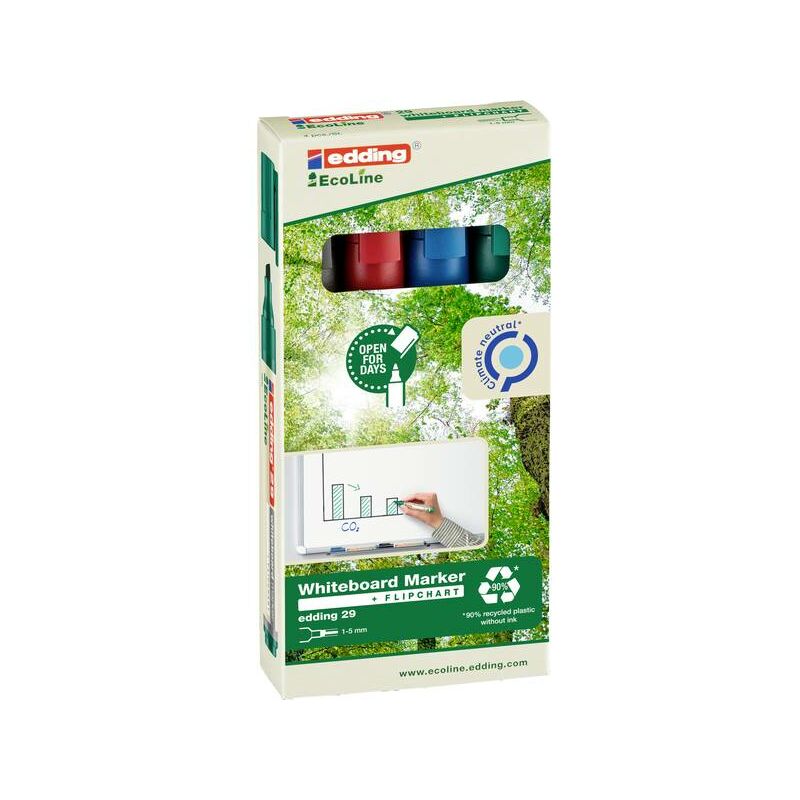 MILWAUKEE SET PENNARELLI INDELEBILI 4PZ BLU,ROSSO,NERO,VERDE