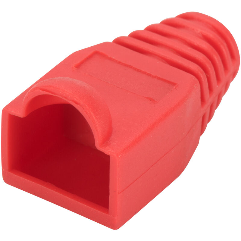 Connettori Ethernet Rj45 Passante Cat6 50 Pezzi Lan Plug Cat6 Cat5  Protezione Antipiega Connettore Cavo 