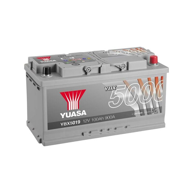 Yuasa Batteria per auto YBX5019 12 V 100 Ah T1 Applicazione Celle 0