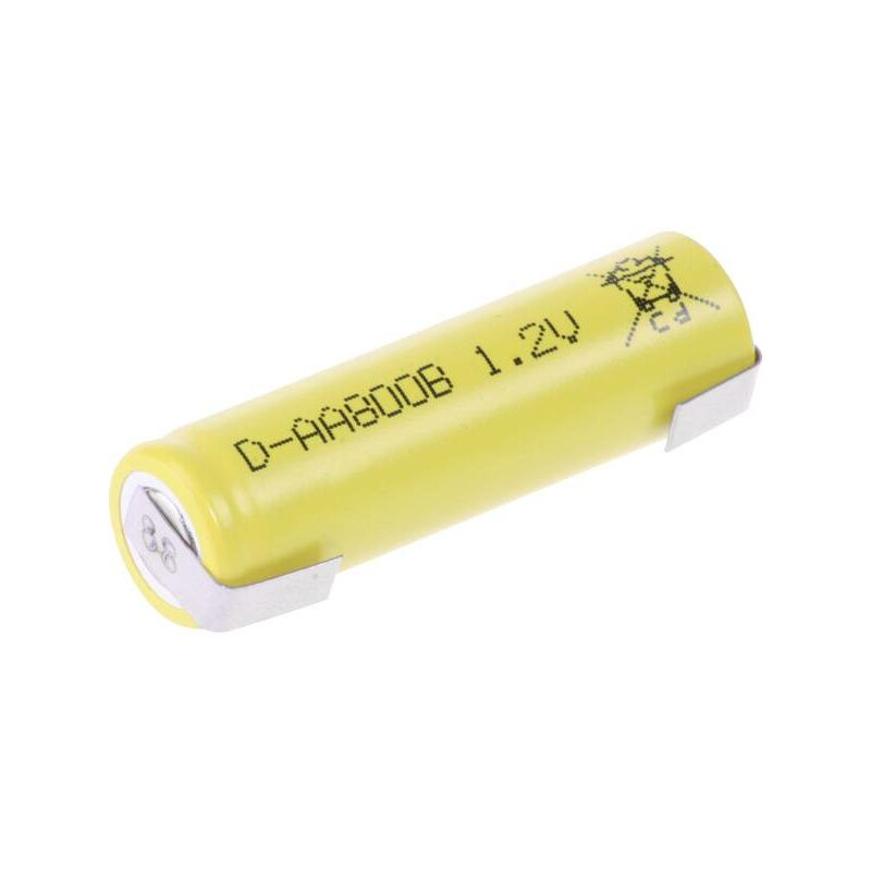 Batteria Ricaricabile Litio 2PZ 8000mAh 3.9V LC 18650 Polo Piatto