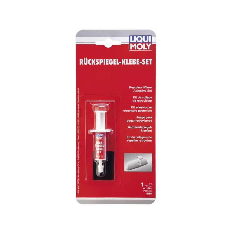 Liqui Moly 6194 Kit adesivo per retrovisore posteriore 1 ml