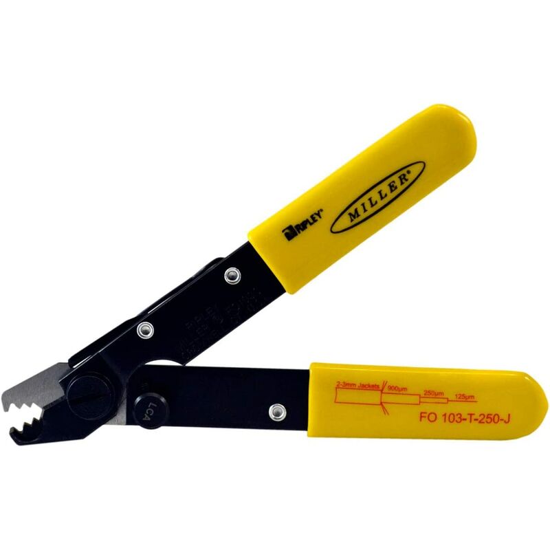 pinza a punta piatta sottile semicircolare 160mm elettronica elettricista  giallo