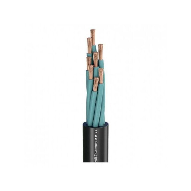 Sommer Cable Cavo per altoparlanti 8 x 4.00 mm² Nero 490-0051-840FC Merce a  metro