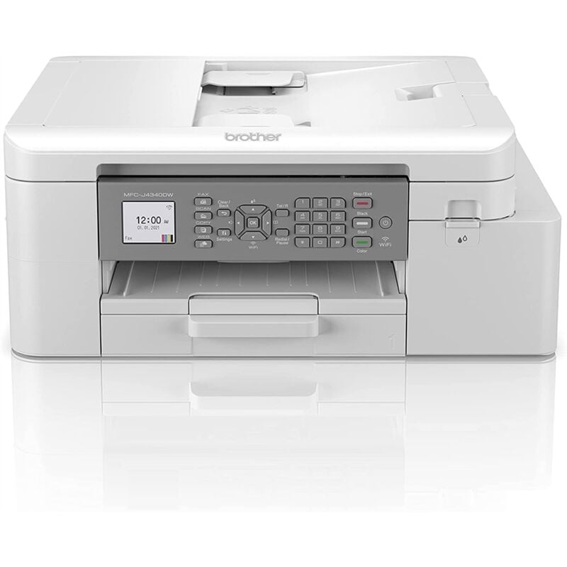 Brother MFCJ4340DWE Stampante multifunzione a getto dinchiostro a colori A4  Stampante, scanner, fotocopiatrice, fax ADF