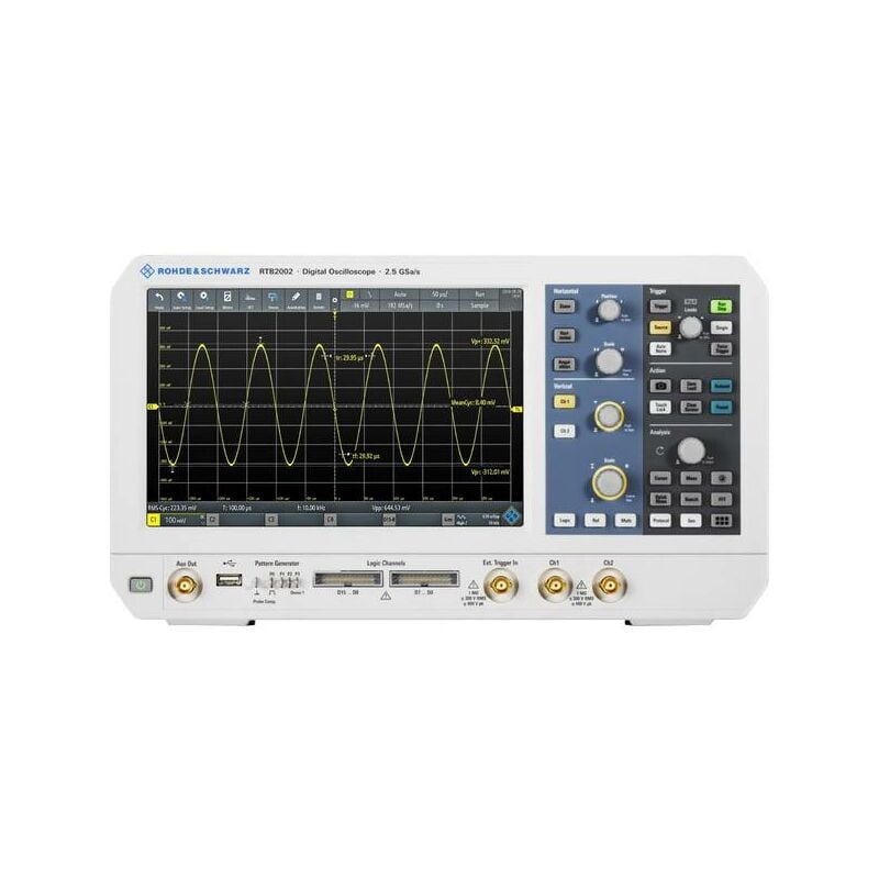 Rohde & Schwarz RTB2K-102 Oscilloscopio digitale 100 MHz 2 canali 1.25  Gsa/s 10 Mpts
