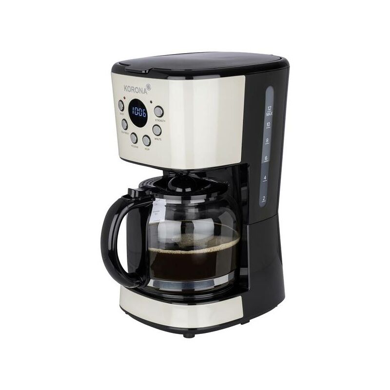 Korona electric Macchina per il caffè crema Capacità tazze12 Display,  funzione timer