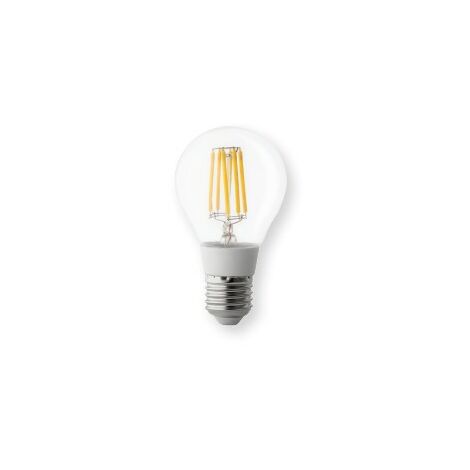 lampadina LED Wiva 8W E27 luce calda Goccia Chiara