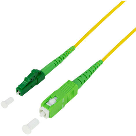 LOGILINK Cavo Fibra Ottica Monomodale OS2 SC/APC LC/APC 9/125 5 m Giallo 5