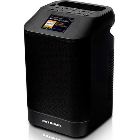 Kathrein DAB+ 10 Radio Internet da tavolo FM, DAB+ DAB+, FM, Bluetooth,  WLAN Nero