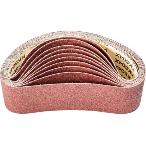 Nastri Abrasivi Grana 800 - 10 Pezzi 75x533mm, Per Levigatrici, Legno E Metallo - Foto 10