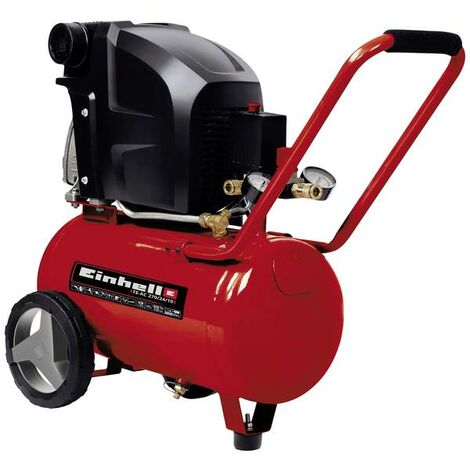 Einhell TE-AC 230/24 Compressore Lubrificato 24L - Rosso