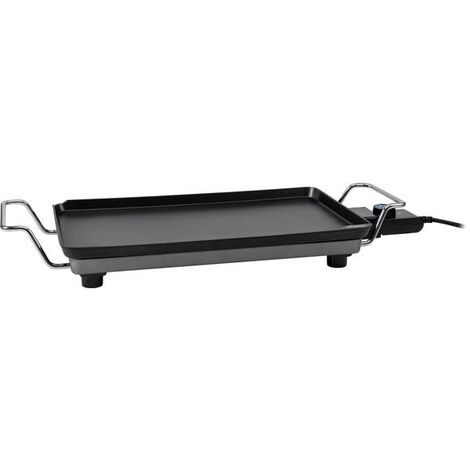 Griglia TEPPANYAKI Elettrica Piastra Tavolo Antiaderente 2500W Carne Pesce  46x26