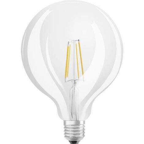 OSRAM Pack 3 lampadine led goccia filamento E27 Bianco caldo