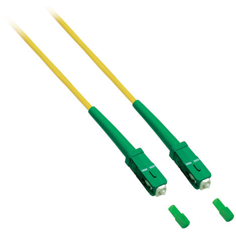 OEM Cavo Fibra Ottica Monomodale OS2 SC-APC/SC-APC 9/125 G657.A2 10m Giallo