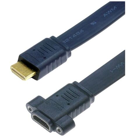 Lyndahl HDMI Cavo Spina HDMI-A, Presa HDMI-A 3 m Nero LKPK045-30 Cavo HDMI