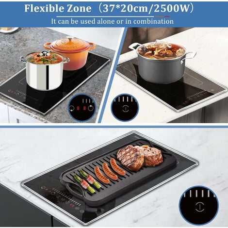 Karinear 12 Inch 2 Burners Induction Cooktop - Slider Control