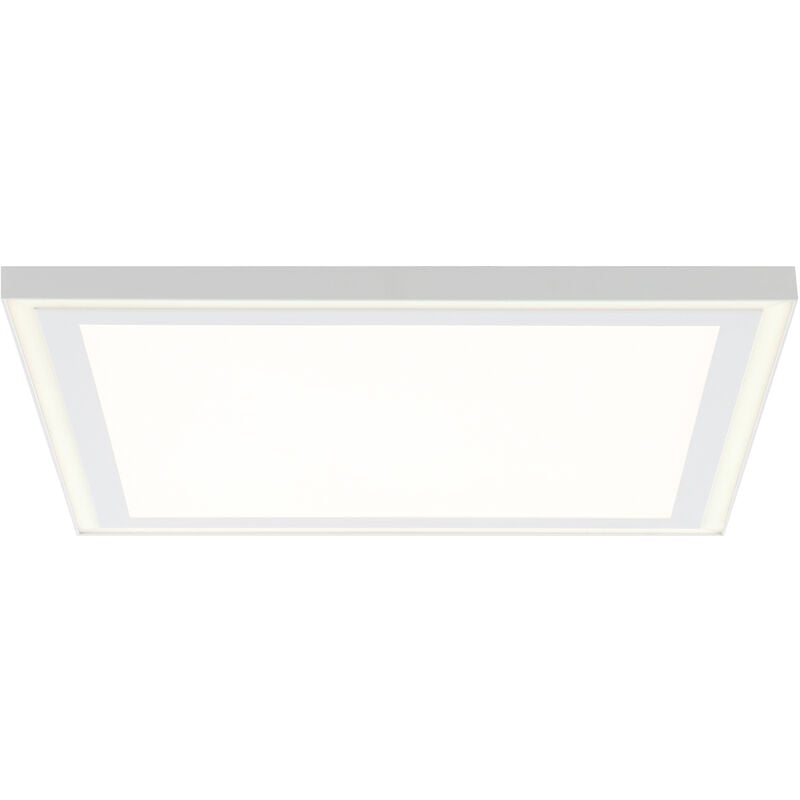 Lampe Deckenaufbau-Paneel weiß Laurice Brilliant integriert W LED weiß LED 24 Metall 40x40cm