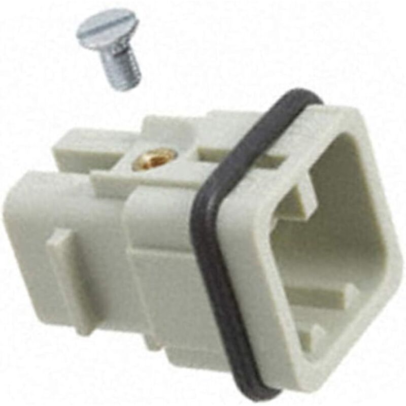 Connecteur HDC Mâle ILME CKSM 04 - 5 Broches 4+PE, 10A, Pour Applications électriques
