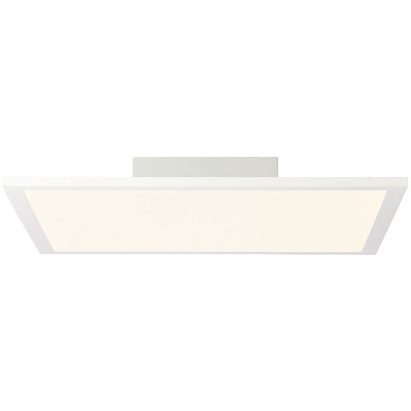 BRILLIANT Lampe Buffi LED weiß (2400lm, 2700K) (2700K) 24W Warmweißes Licht 40x40cm integriert, Deckenaufbau-Paneel LED 1x