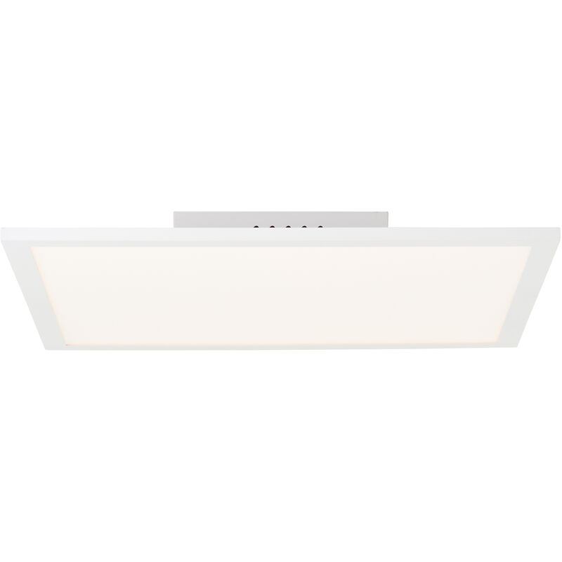 Brilliant Jacinda LED Deckenaufbau-Paneel 40x40cm sand weiß, Metall/ Kunststoff, 1x 26 W LED integriert, (Lichtstrom: 2300lm, Lichtfarbe: 2700- 6500K)