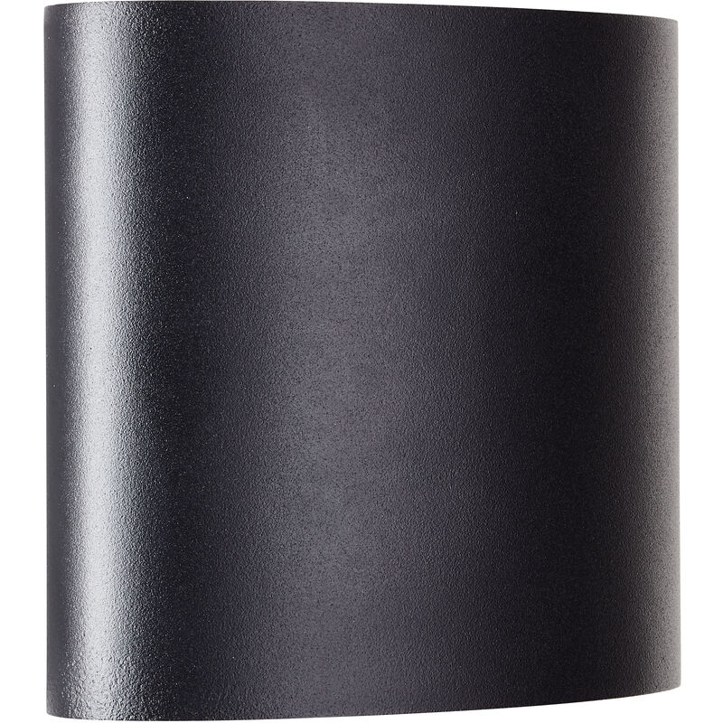 1400lm, Außenwandleuchte Aluminium/Kunststoff, 3000K) schwarz, (Lichtstrom: LED , Tursdale 4x 14 sand W integriert, Lichtfarbe: LED Brilliant