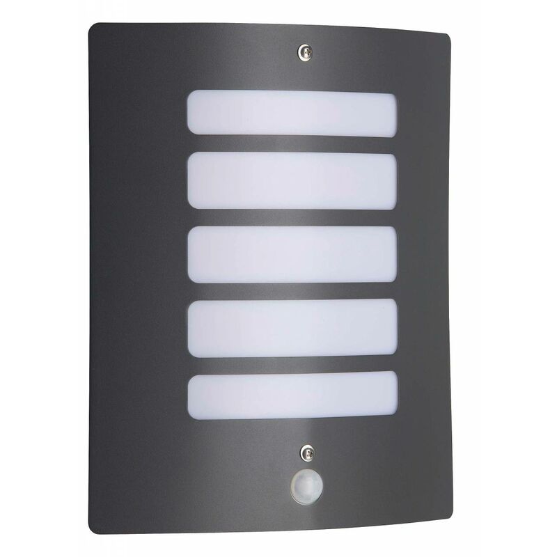 BRILLIANT Lampe Normallampen IP-Schutzart: E27, 60W, enthalten) für geeignet anthrazit Bewegungsmelder (nicht 1x spritzwassergeschützt Außenwandleuchte - Todd 44 A60