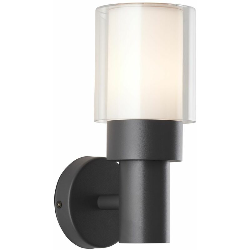BRILLIANT Lampe, anthrazit, stehend IP-Schutzart: spritzwassergeschützt Außenwandleuchte A60, 44 - 1x Arthus E27, 18W
