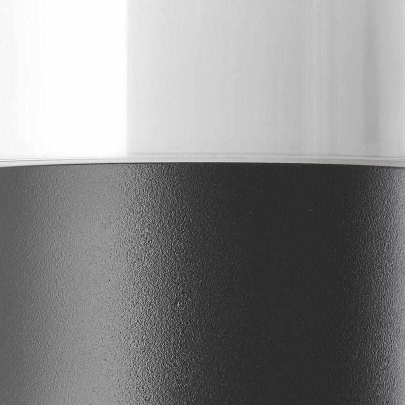 44 Lampe, Arthus IP-Schutzart: spritzwassergeschützt Außenwandleuchte A60, BRILLIANT E27, stehend anthrazit, 18W, - 1x