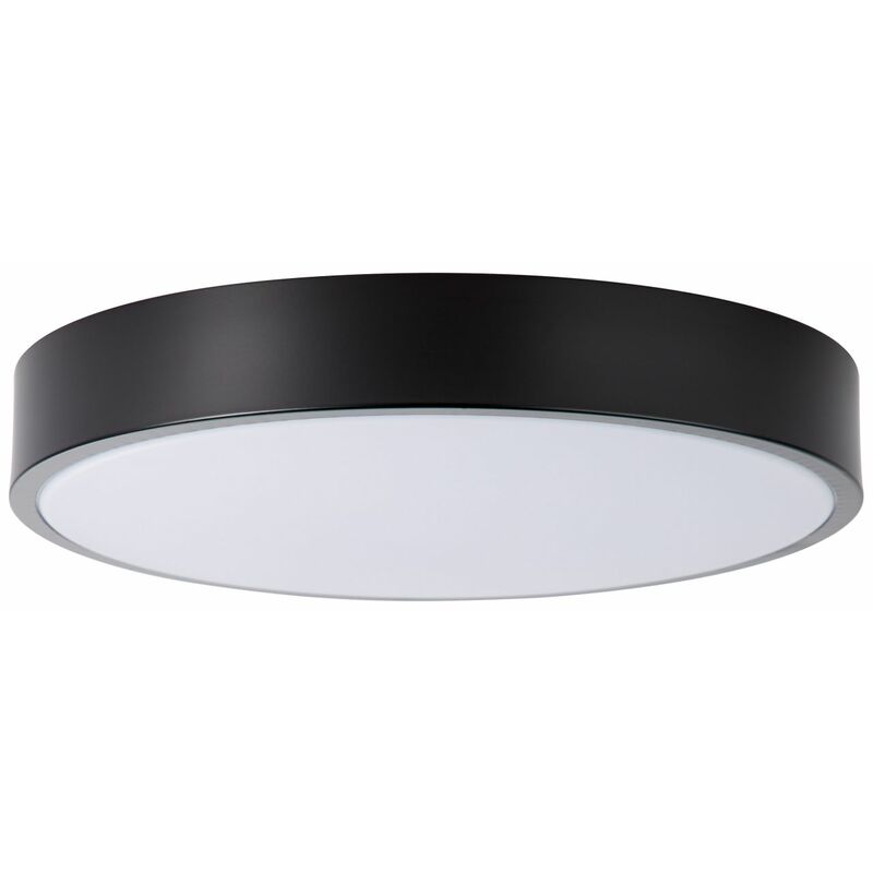 Slimline LED-Einsatz LED 33cm langlebig Lampe LED Energiesparend BRILLIANT 12W integriert, Deckenleuchte weiß/schwarz und (800lm, durch 1x 3000K)