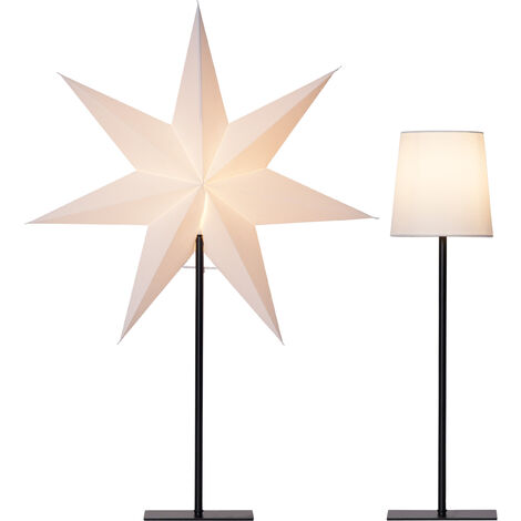 Tischlampe -Frozen mit Wechselschirm, weiß, 76cm/55cm (1/4)