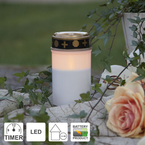 Grabkerzen Led Mit Timer