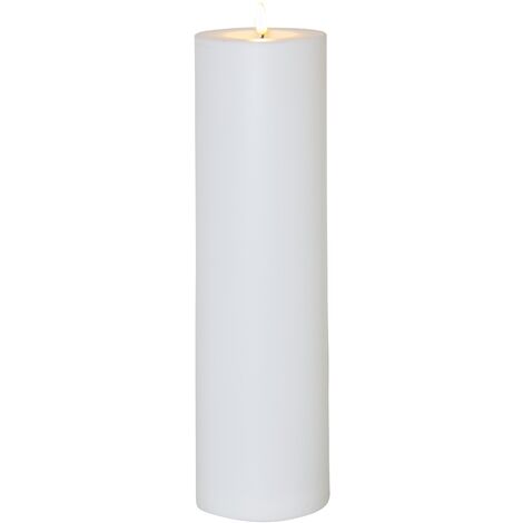 LED-Kerze ,Flamme Rak', outdoor, weiß, 37cm (1/5)