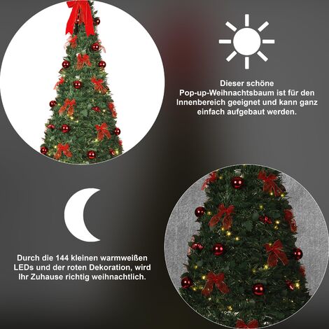Weihnachtsbaum Haken silber - 200 Stück - Christbaum Kugel
