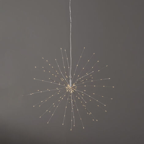 LED Hängeleuchte -Firework', LED Feuerwerk, 200 LEDs, Netzbetrieb, warmweiß, Ø 45cm (1/3)