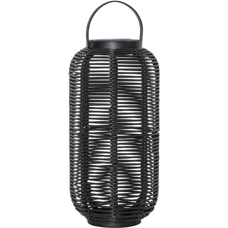 LED Solar-Laterne Runda, 15 x 30 cm, schwarz, outdoor (1/5)