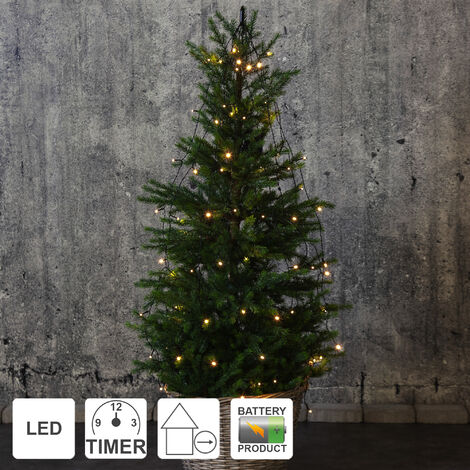 Tannenbaum Lichterkette Aussen