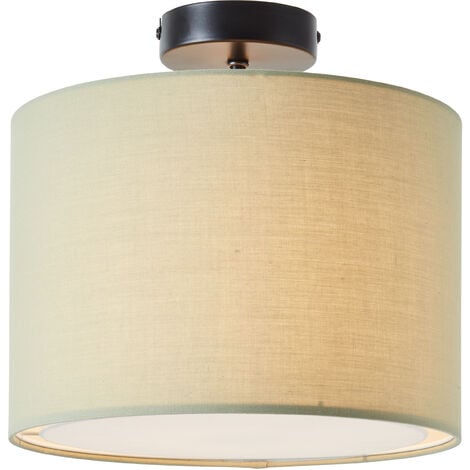 Brilliant Lampe Aike Deckenleuchte 28cm grün Metall/Kunststoff grün 1x A60,  E27, 40 W