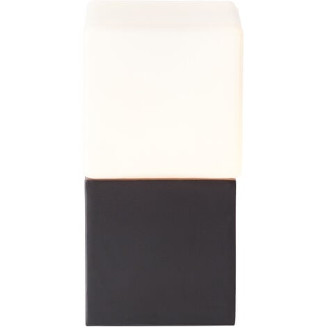Brilliant Lampe Twisty Tischleuchte 11cm schwarz/weiß QT14, schwarz 33 1x W G9, Metall/Kunststoff