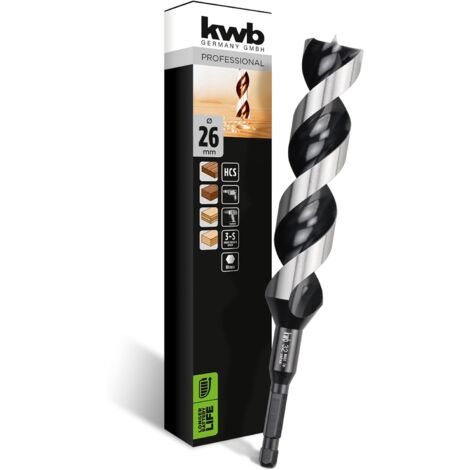 Buy Kwb 3 S Japan Snake Bit 6 Mm, 235 Mm Made Of Bright Ground Cv Steel With Super Sharp Point Grinding Centre And E 6 3 Shank 2863028956 - View #4