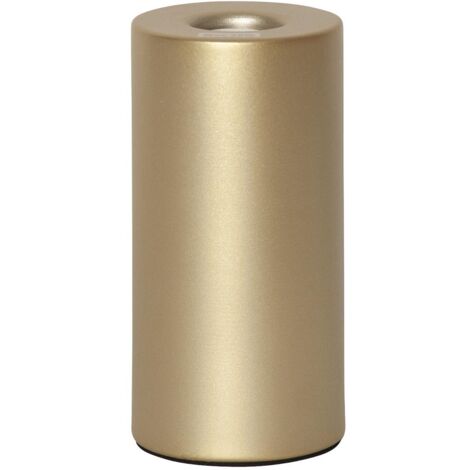 E14 Lampenfuß ,Tiny für kleinere Leuchtmittel, Metall, 14cm, gold matt (1/4)