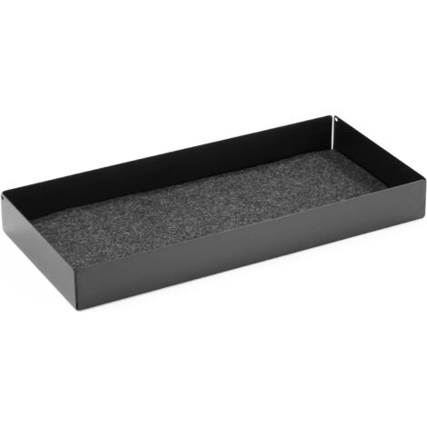 Durable Schublade für Monitor Ständer EFFECT, geräuschhemmende Filzeinlage, schwarz, 508201 (1/5)