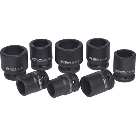 SW-Stahl Krafteinsatz 3/4 Zoll, 22 Mm – Für Schlagschrauber, Chrom-Molybdän, Gebräunt