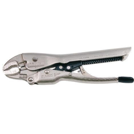 SW-Stahl 41551L Gripzange automatisch 150 mm I Eindhändig bedienbar I automatische Gripzange mit Schnellverstellung I Stufenlose Einstellung der Klemmkraft I Einfache Entriegelung