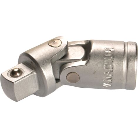 SW-Stahl 05803L Kardangelenk 3/8 Zoll für Ratsche I Umschaltknarre 3/8 Zoll I bewegliches Gelenk I Chrom-Vanadium-Stahl
