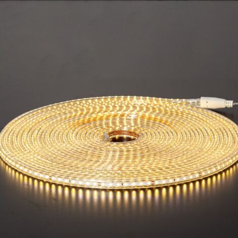 LED-Lichtschlauch 15m Mit 540 LEDs, Warmweiß 2200K, IP65, Dimmbar – Für Garten, Terrasse & Fassade