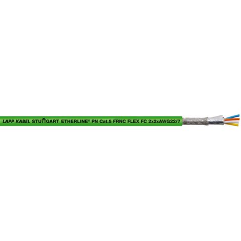 Lapp Cat7 Ethernet-Kabel, 100 m, Grün S/FTP, A Nicht Lapp Cat7 Ethernet-Kabel, 100 m, Grün S/FTP, A Nicht
