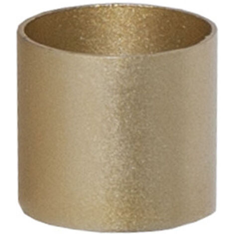 Kerzenhalter Zubehör ,Accessorize' aus Metall, 7er Set, gold matt, Ø innen 2cm (1/4)