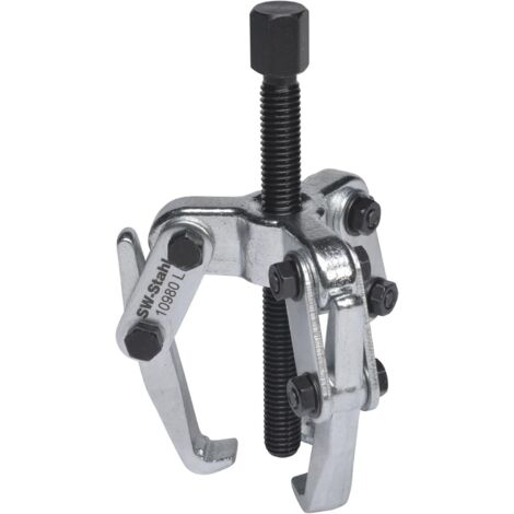 SW-Stahl 10980L Mini Laschenabzieher 10-60mm I Abzieher Werkzeug 3-armig I Innen- und Außenabzieher